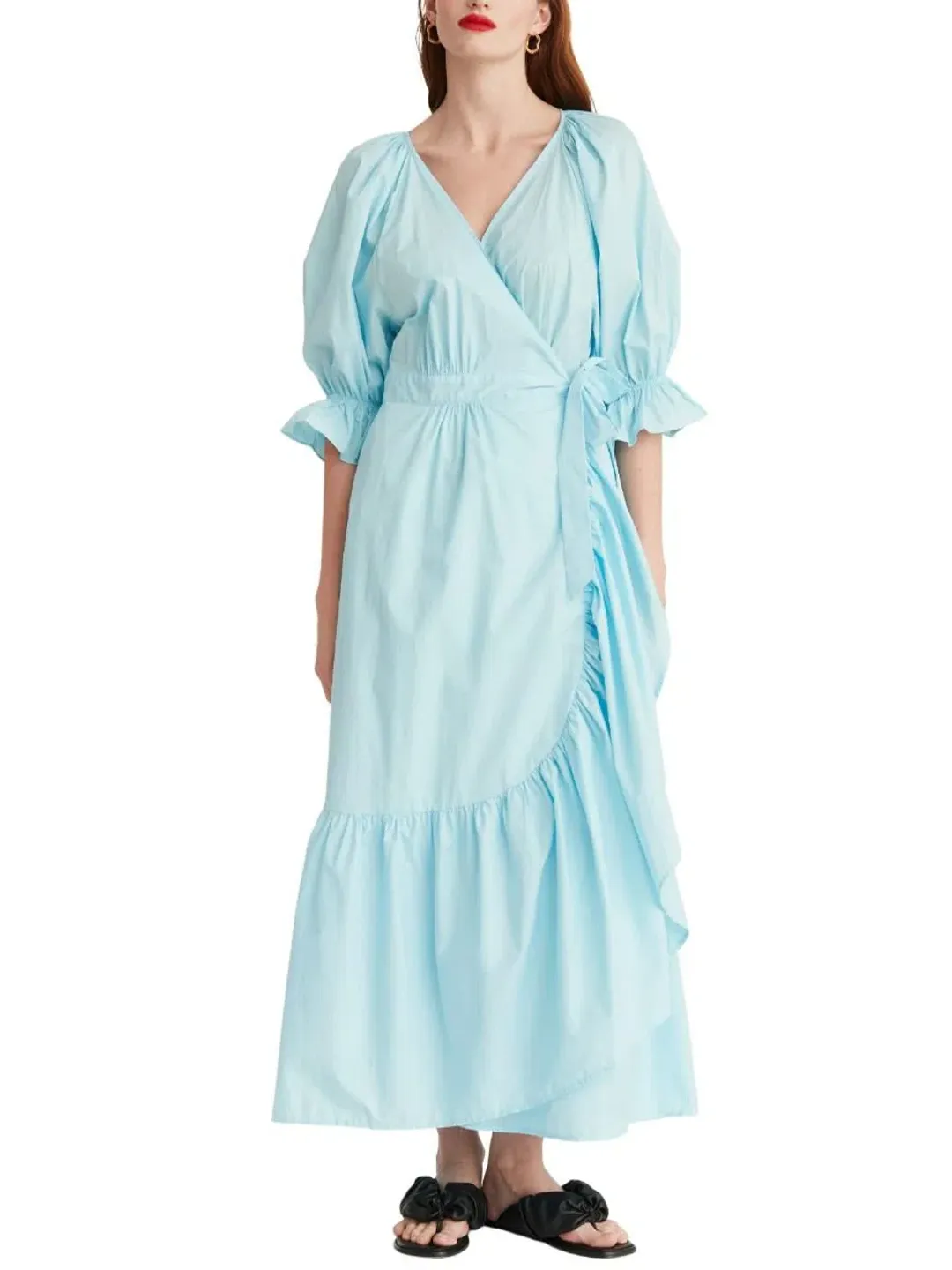 Blanca Ziggy Dress Blue Size 8/S for rent on The Volte - main image