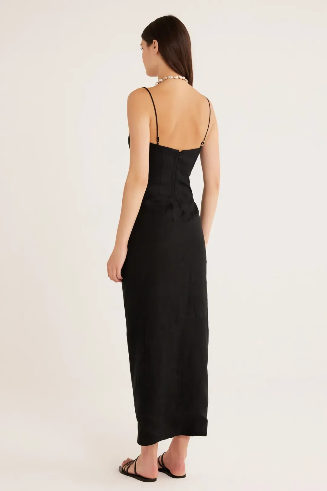Rumer The Label Bronte Maxi Dress in Black Size S / Au 8 for rent on The Volte - main image