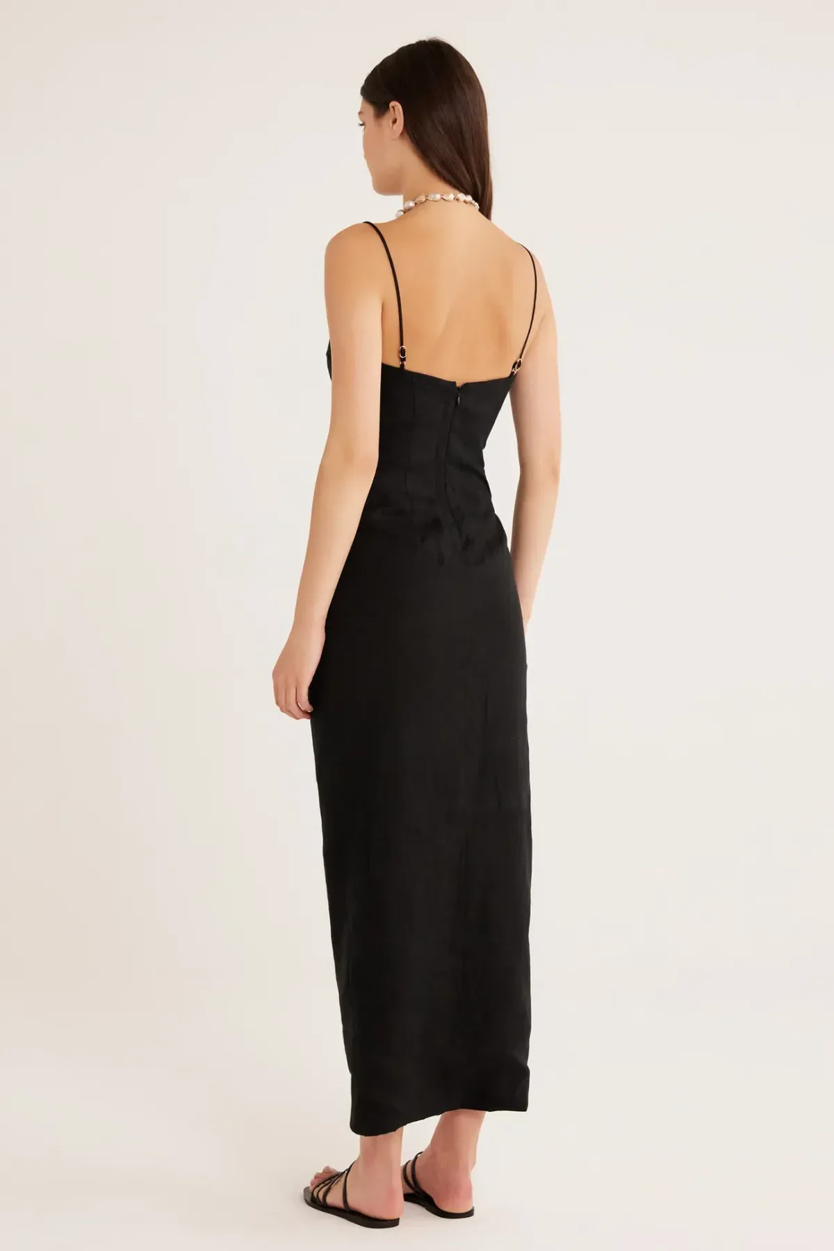 Rumer The Label Bronte Maxi Dress in Black Size S / Au 8 - Image 3