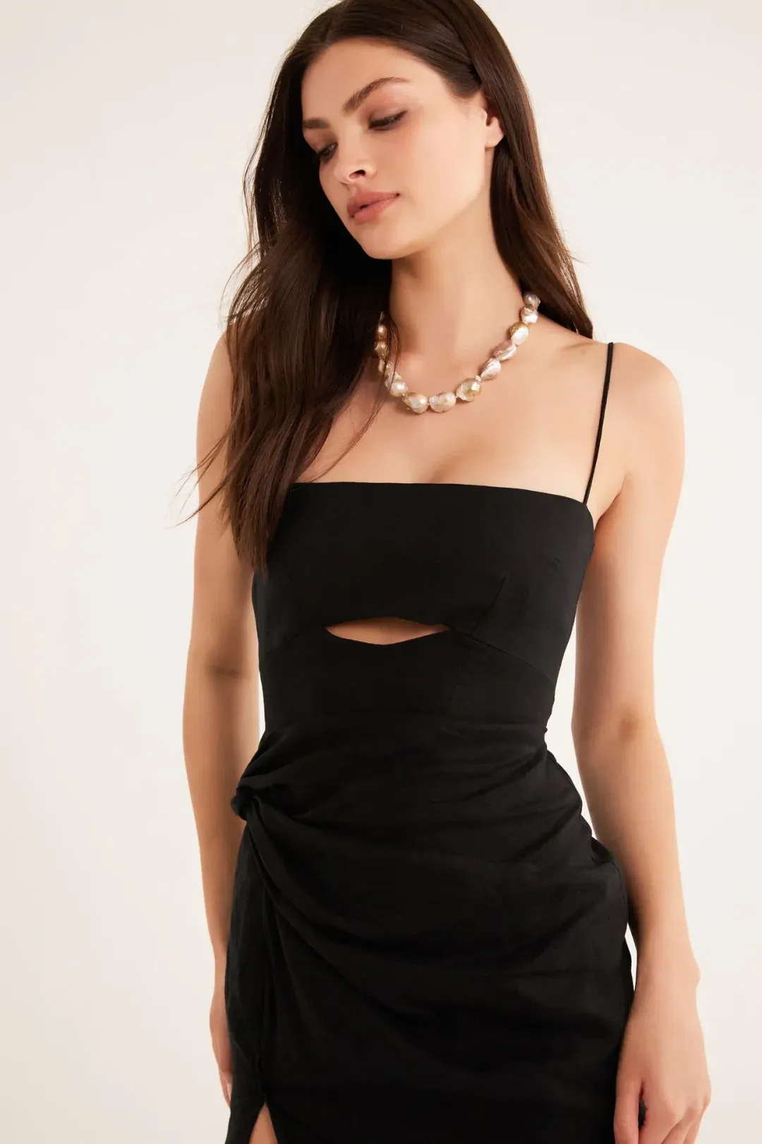 Rumer The Label Bronte Maxi Dress in Black Size S / Au 8 for rent on The Volte - main image