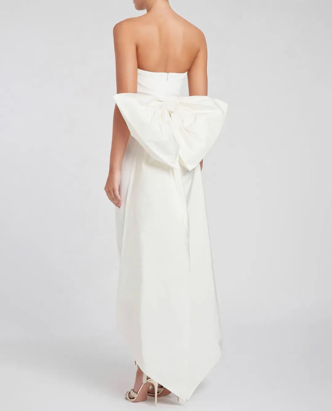 Rebecca Vallance Amore Sleeveless Midi Dress Ivory Size 6 / XS for rent on The Volte - main image