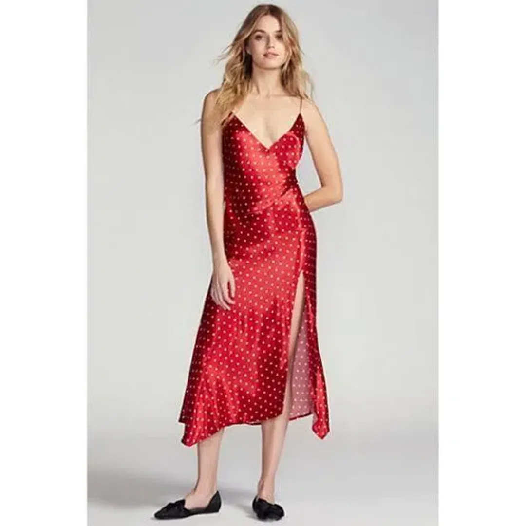 Bec & Bridge Bonjour Dress Red Size 10 / M for rent on The Volte - main image