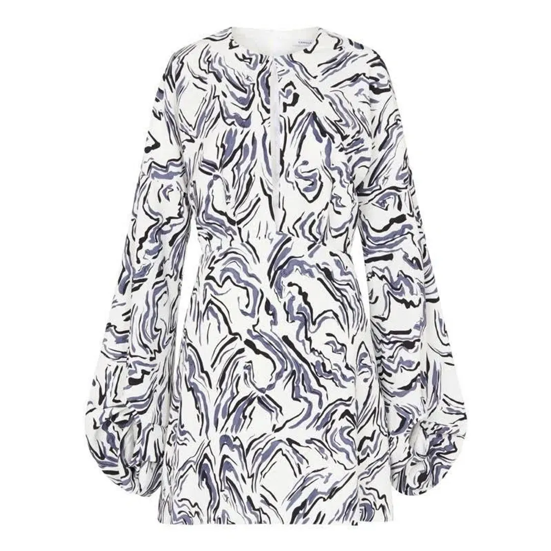 Camilla & Marc Fonda Mini dress Grey Size AU 12 for rent on The Volte - main image