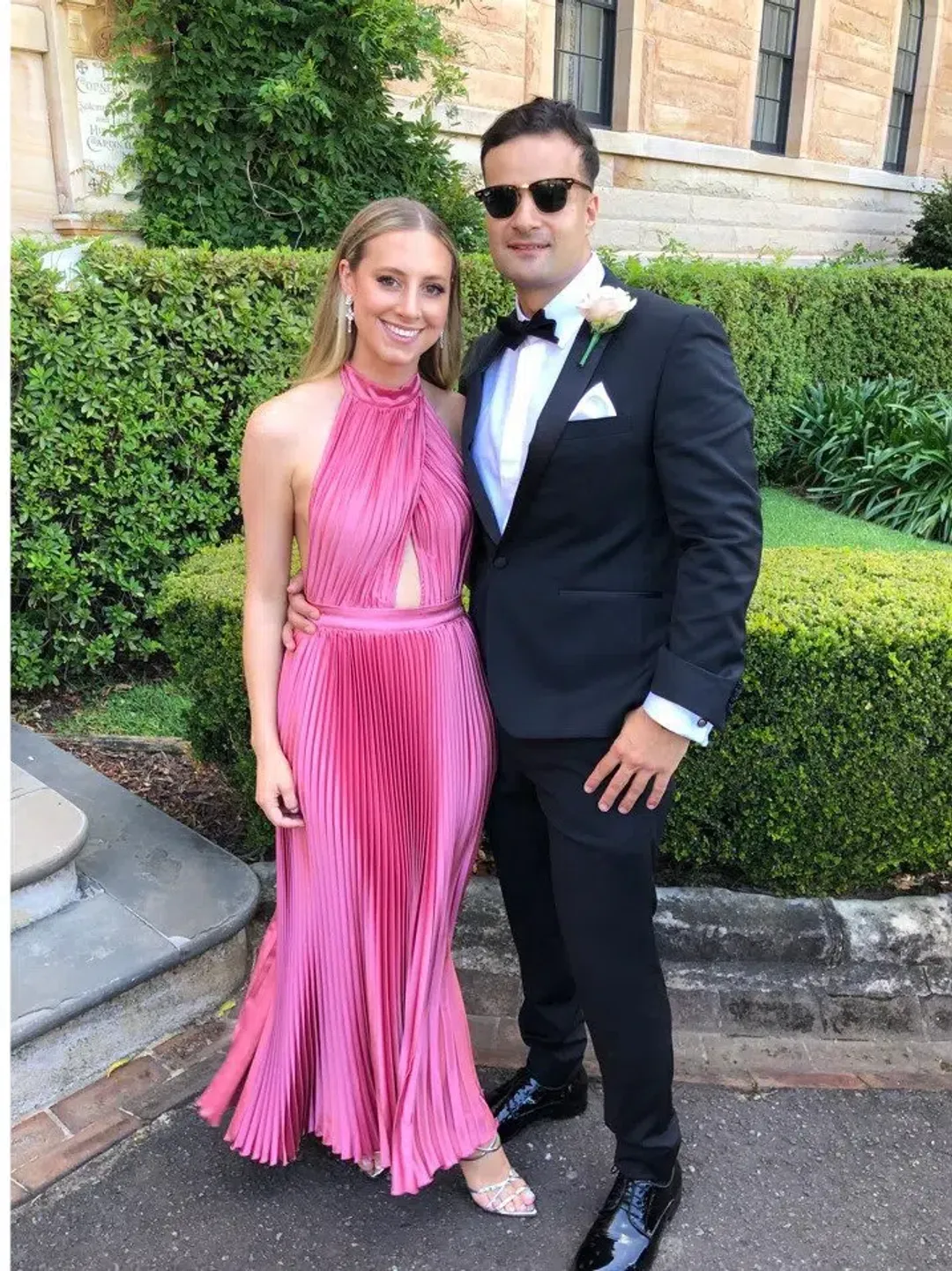 L'Idee Renaissance Gown Hot Pink Size 8 / S for rent on The Volte - main image