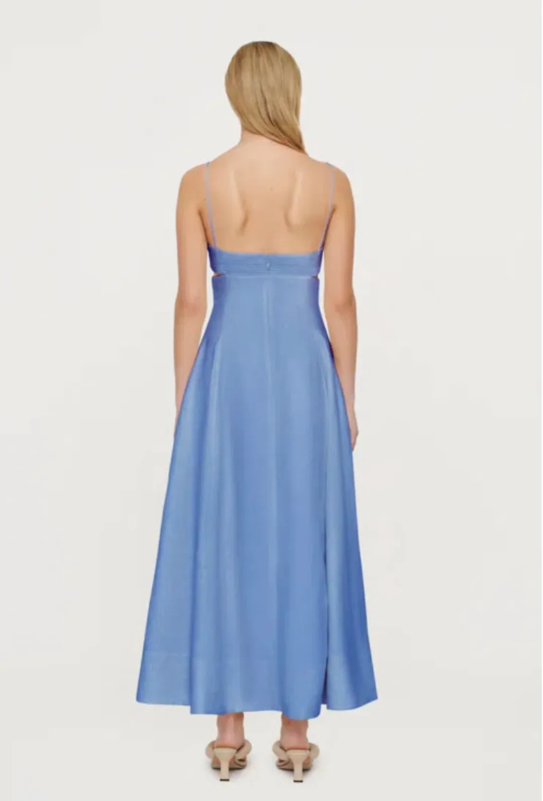 Clea Florence Stitch Dress Marina Blue Size S / Au 8-10 for rent on The Volte - main image