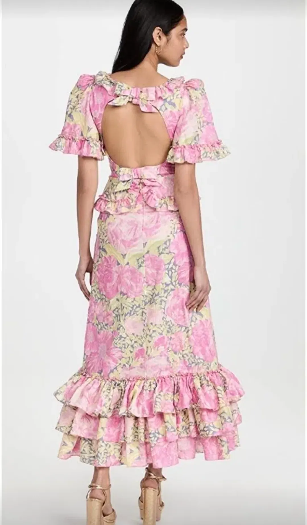 The Vampires Wife Heidi Dress Floral Size 12 for rent on The Volte - main image