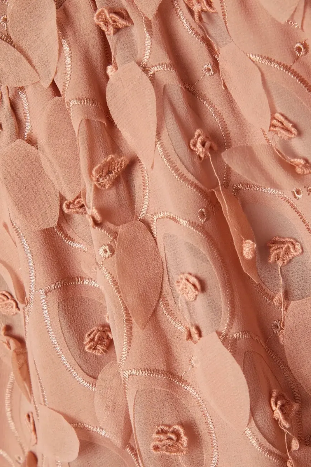 Zimmermann The Dancer Frilled Mini Dress in Blush Size 1 (AU 10) for rent on The Volte - main image
