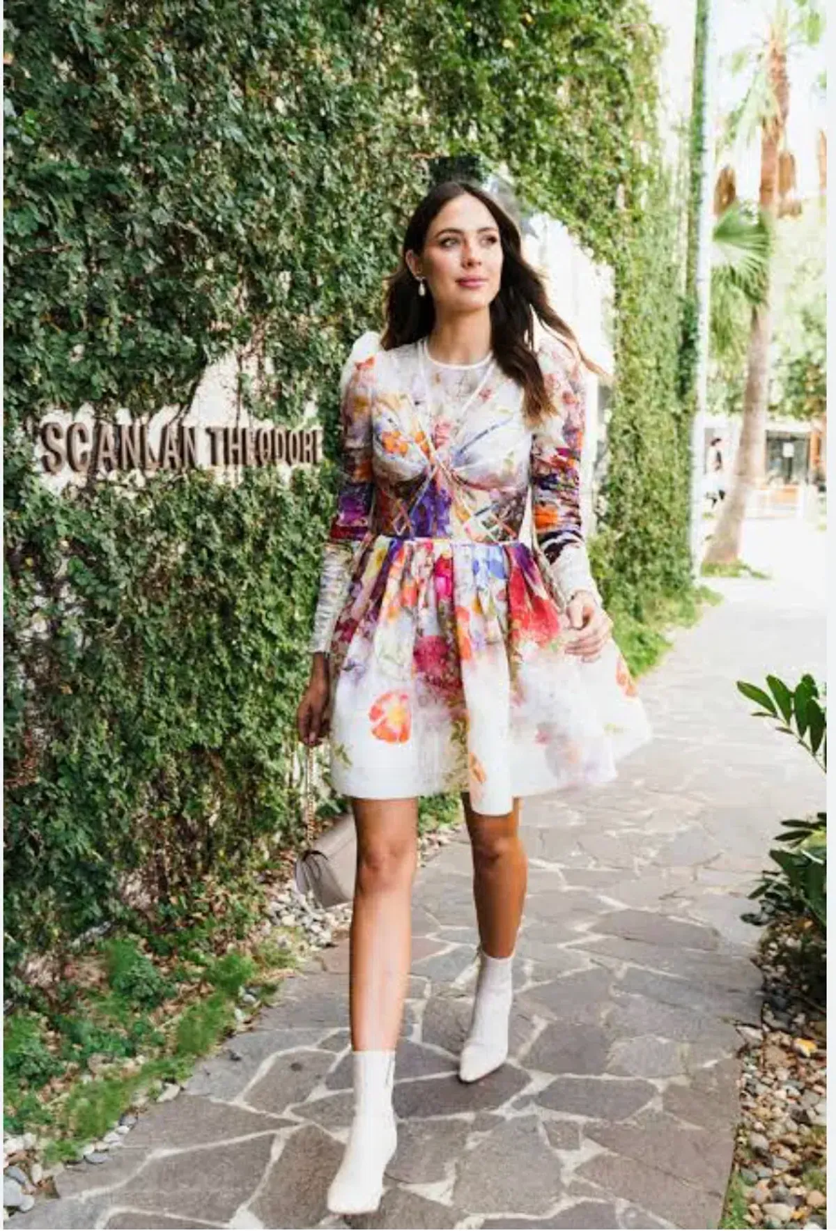 Zimmermann Prima Panelled Mini Dress Floral Size 1 / Au 10 - Image 2