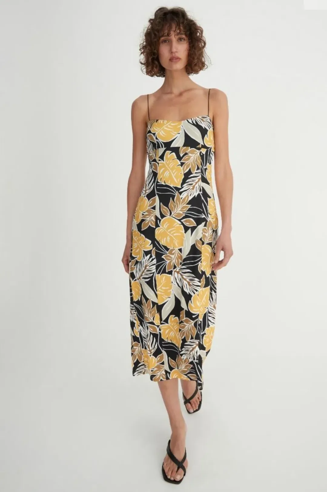 Hansen and Gretel Paloma Midi Dress Print Size M/AU 10 for rent on The Volte - main image