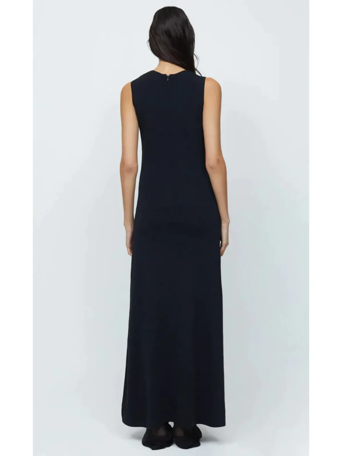 Bec & Bridge Skylar Suspend Knit Maxi Black Size AU 6 - Image 3