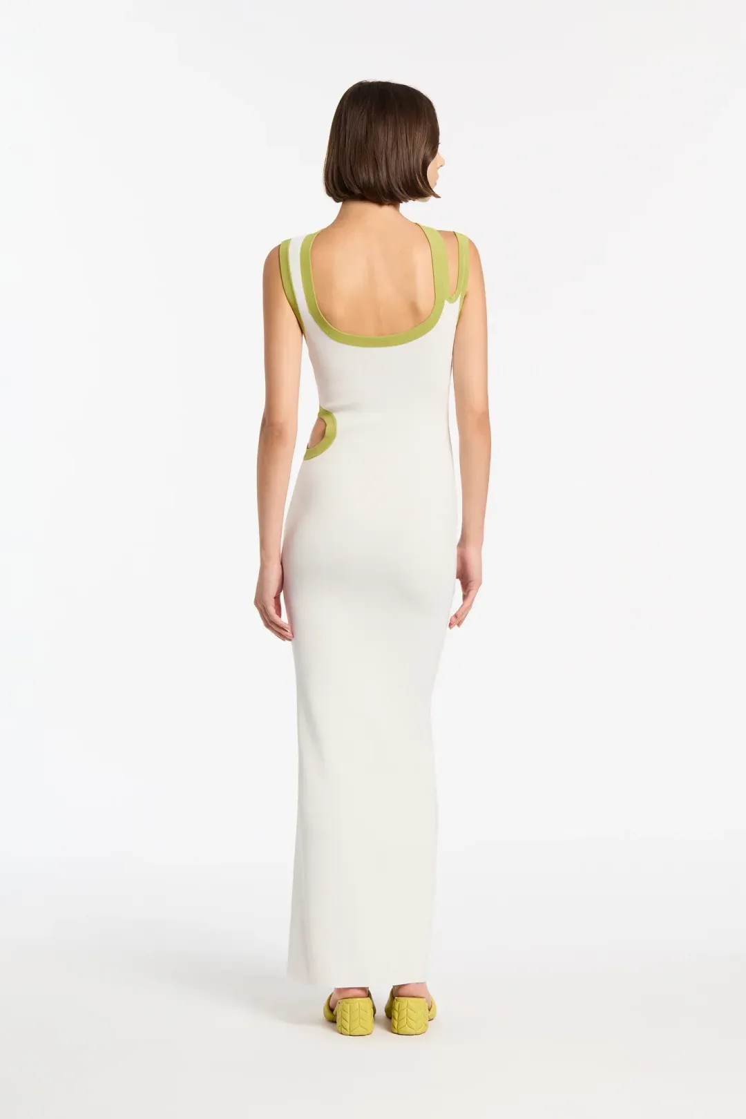 Sir the Label Evalina Dress White Size AU 6 for rent on The Volte - main image