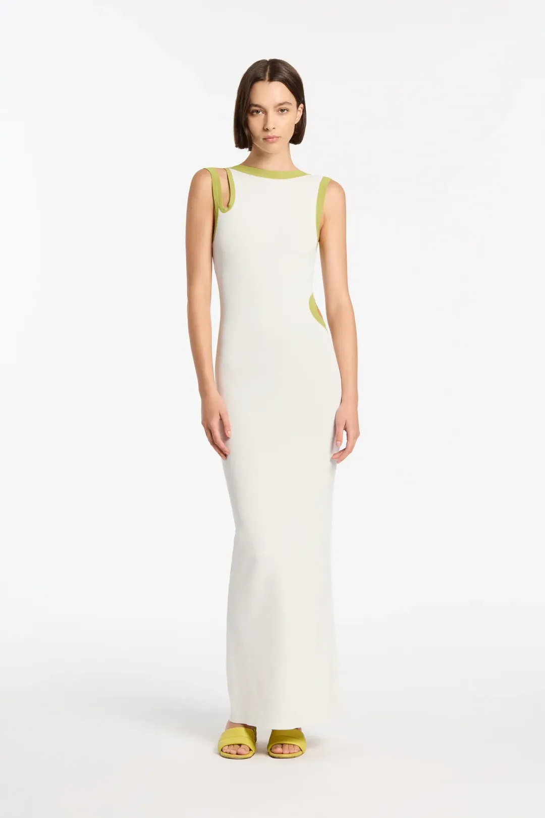 Sir the Label Evalina Dress White Size AU 6 for rent on The Volte - main image