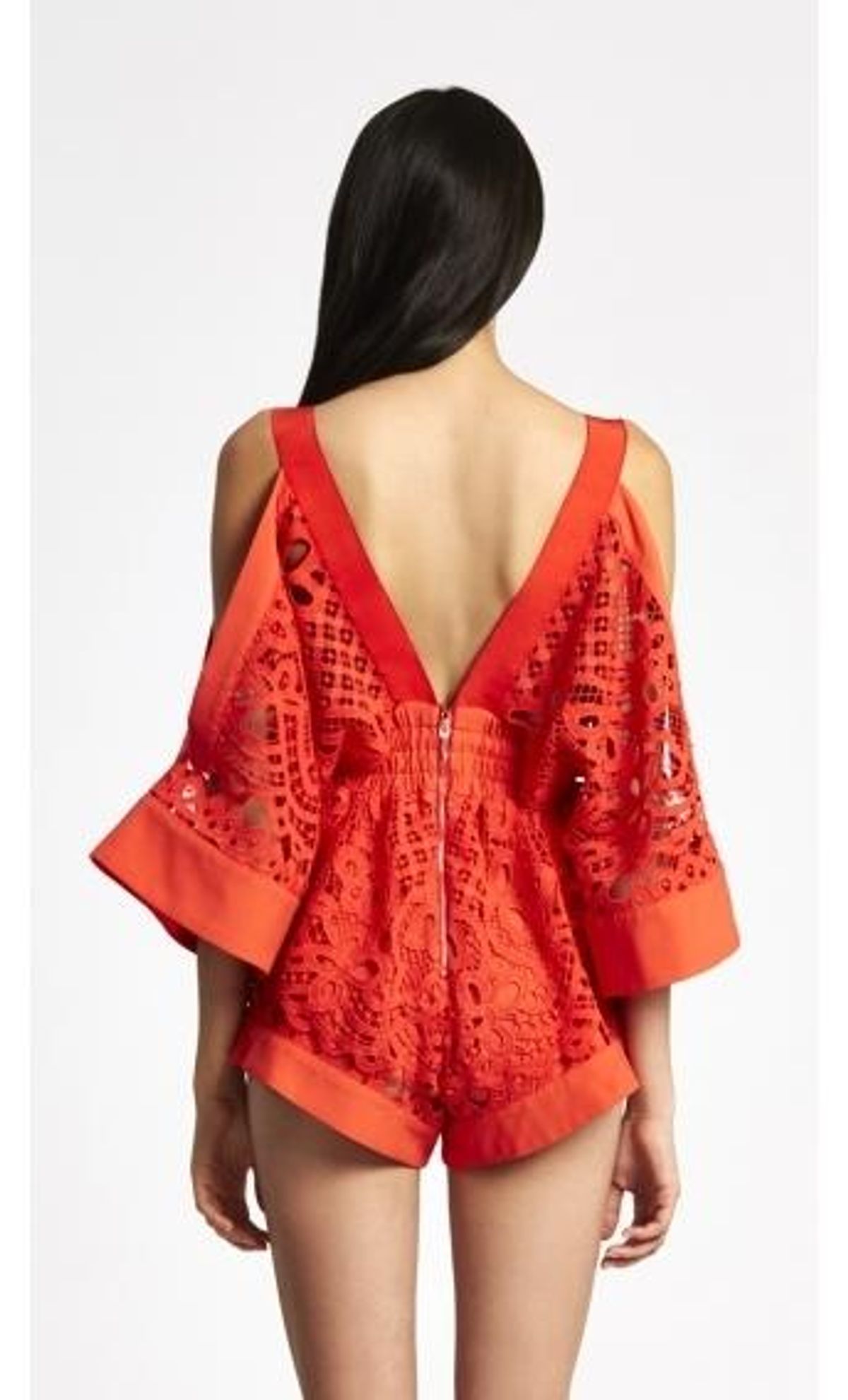 Alice McCall Keep Me Going Playsuit Red Size 8 - Image 4