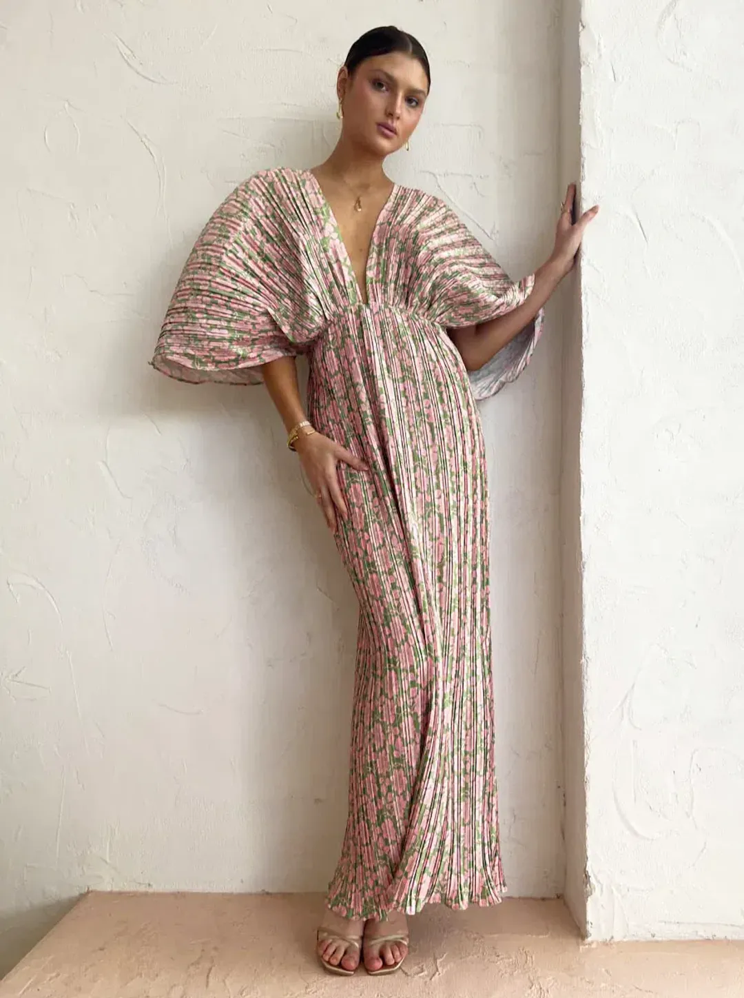 SONYA MODA GIANNA FOREVER DRESS FLORAL SIZE M/AU 10 for rent on The Volte - main image