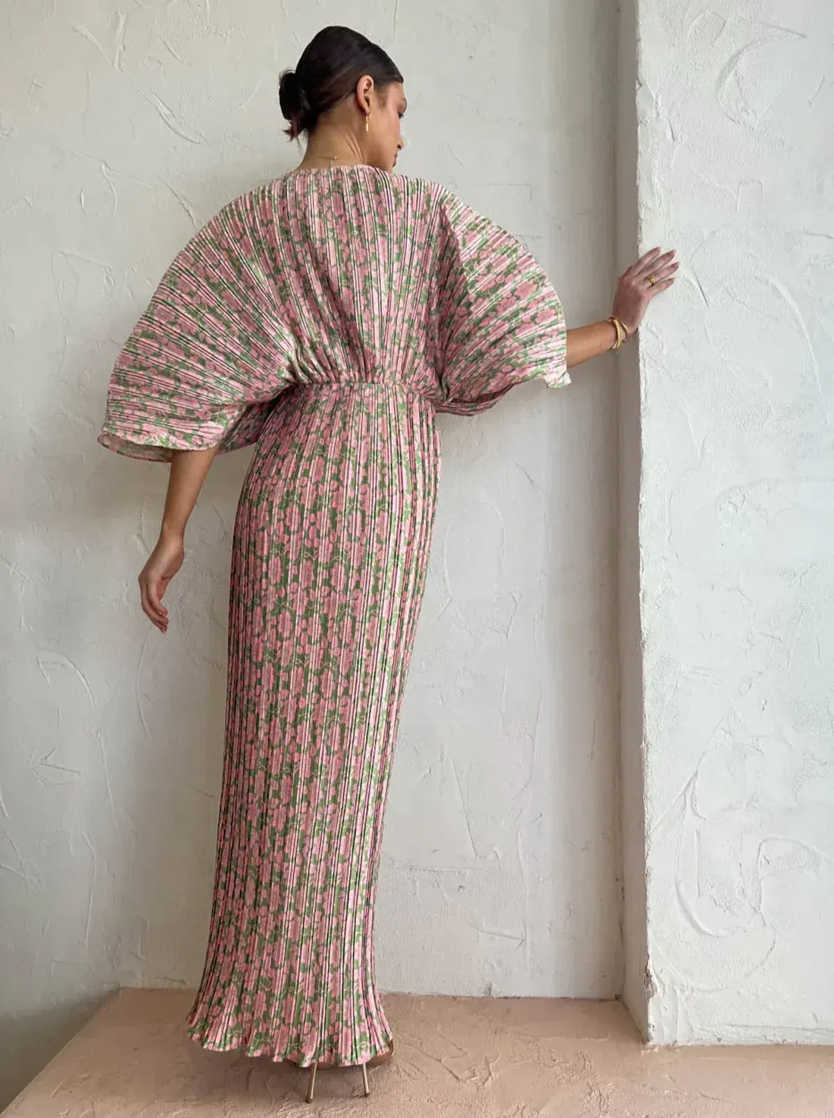 SONYA MODA GIANNA FOREVER DRESS FLORAL SIZE M/AU 10 - Image 5