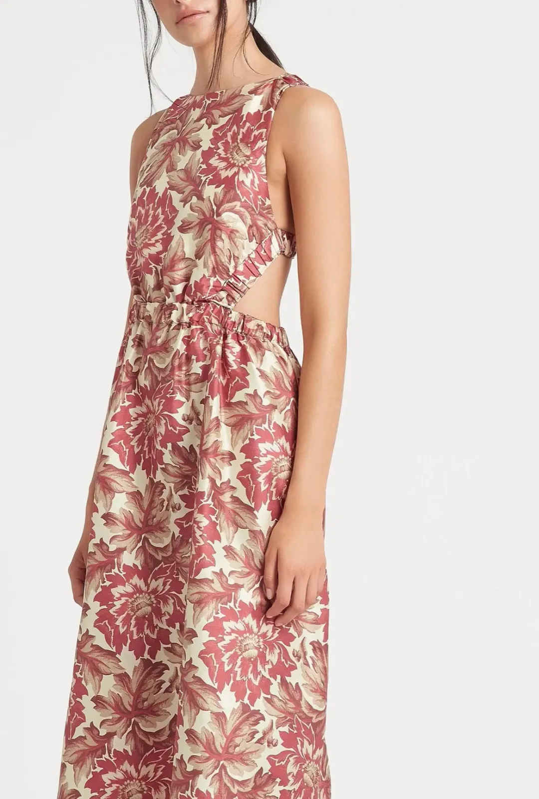 Sir the Label Valetta Maxi Dress Floral Size AU 8 for rent on The Volte - main image