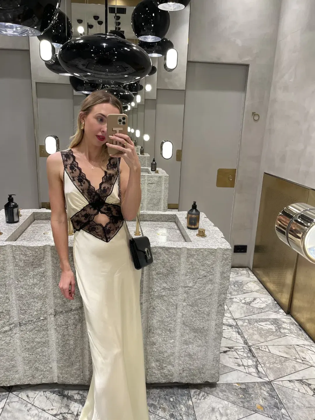 SIR Aries Gown Cream Size 0/AU 6/8 for rent on The Volte - main image