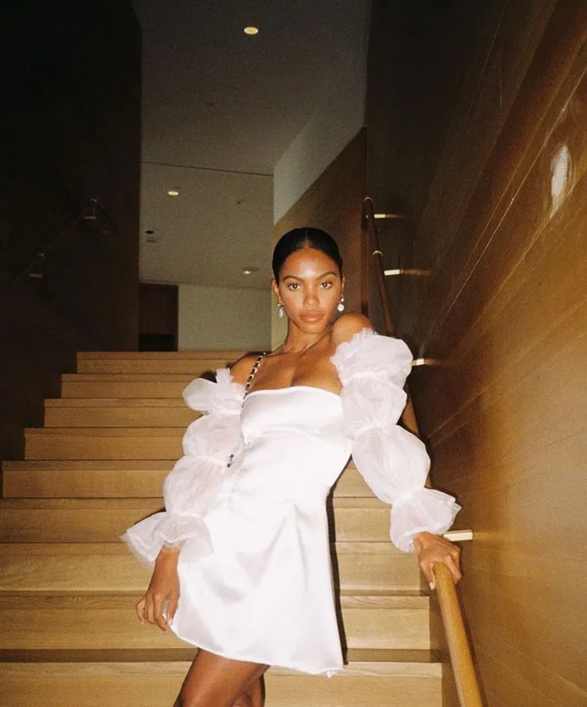 Lurelly White Cloud Dress Size US 6/ AU 10 - Image 2