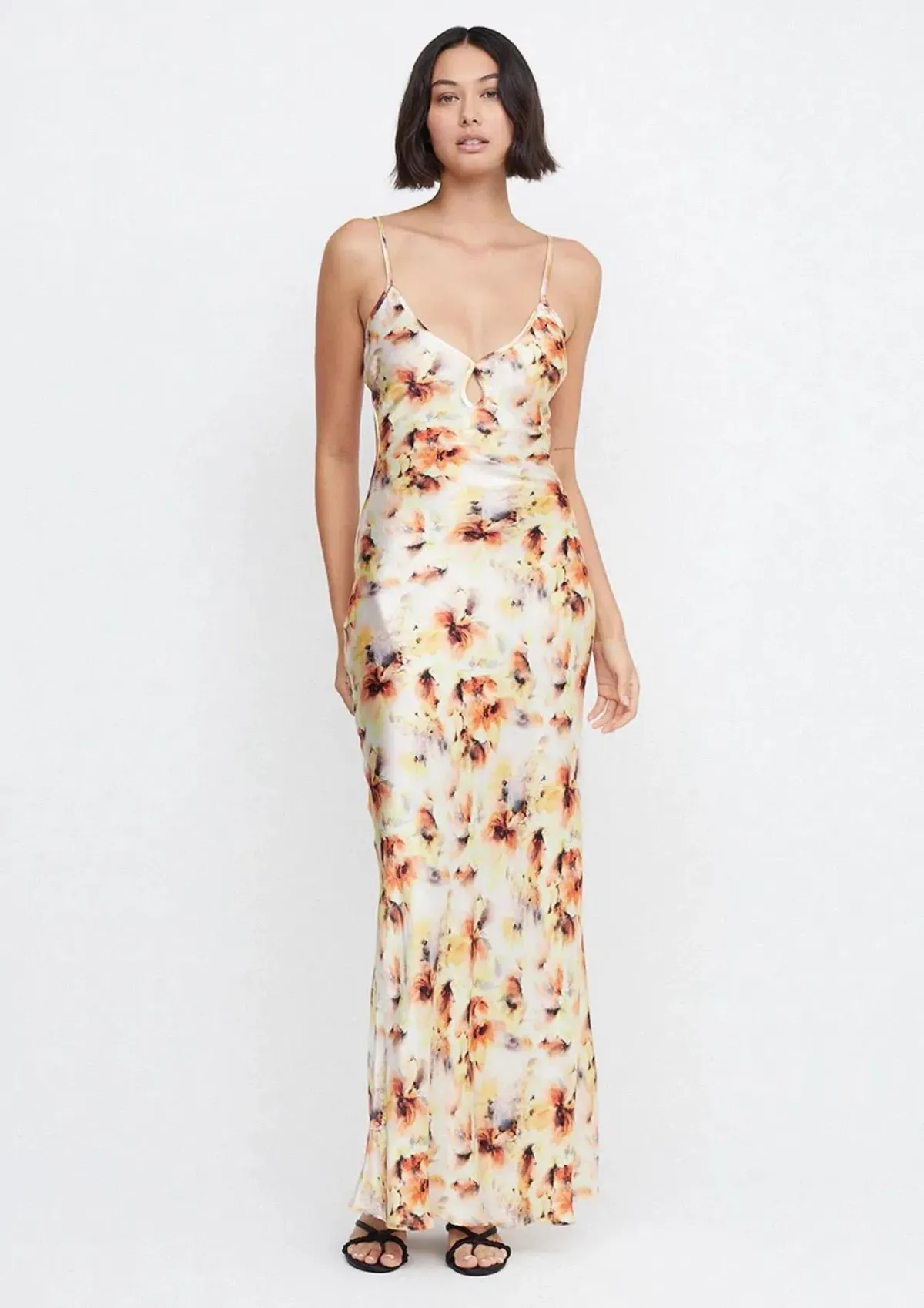 Bec & Bridge Cedar City Maxi Dress Sunset Yellow Floral Size AU 10 - Image 1