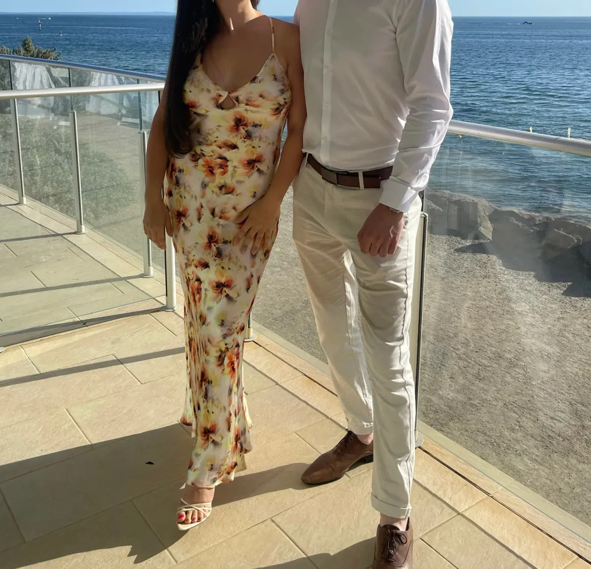 Bec & Bridge Cedar City Maxi Dress Sunset Yellow Floral Size AU 10 - Image 4