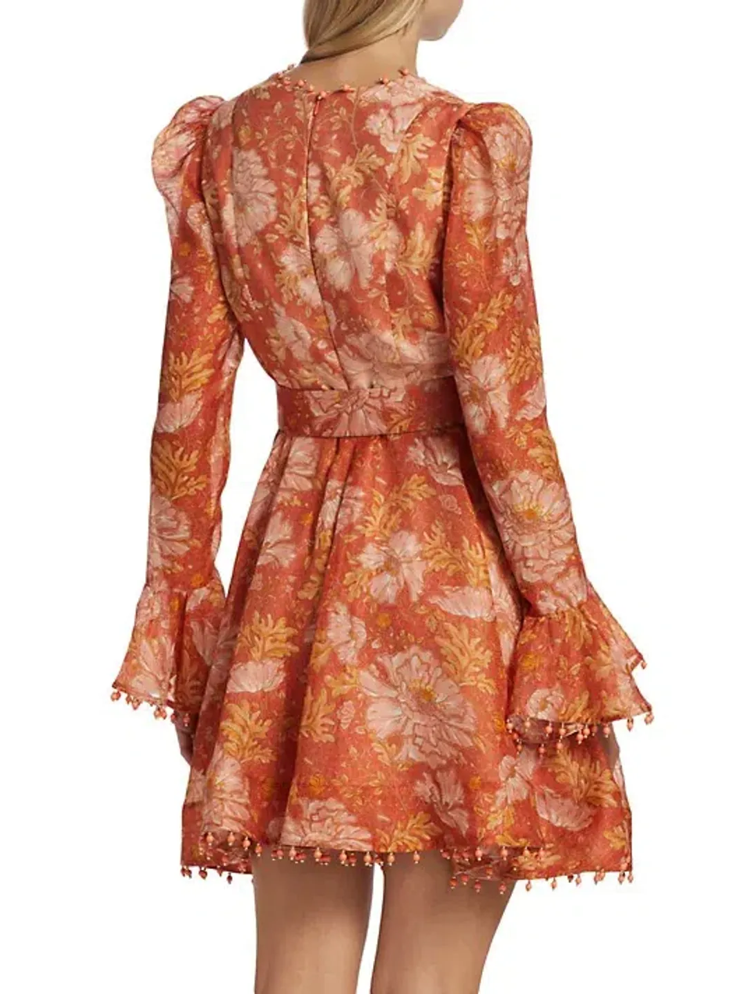 Zimmermann Kaleidoscope Mini Dress Floral Size 3 / Au 14 for rent on The Volte - main image
