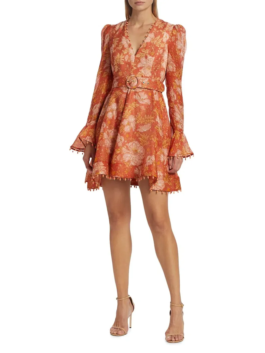 Zimmermann Kaleidoscope Mini Dress Floral Size 3 / Au 14 for rent on The Volte - main image