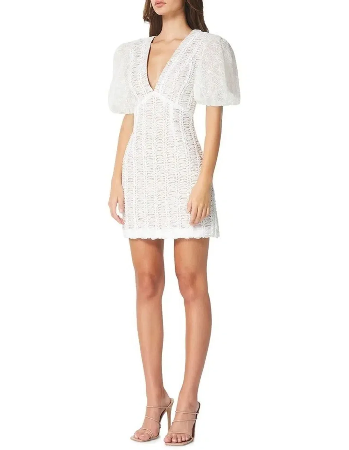 Elliatt Sundown Dress Ivory White Size AU 10 - Image 2
