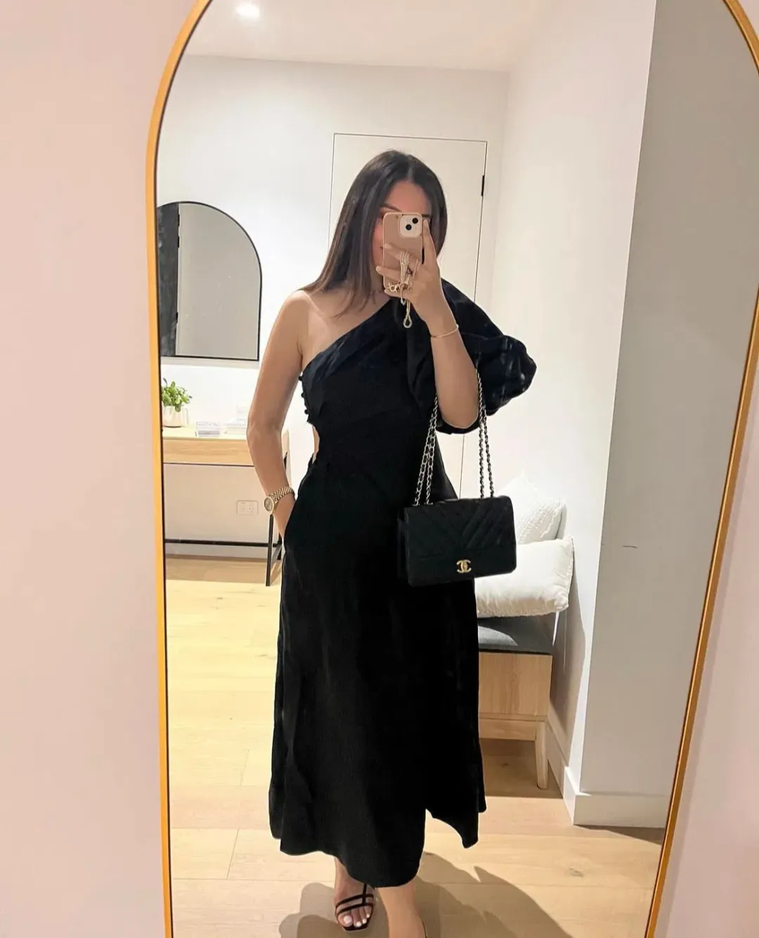 Aje Concept Dress Black Size AU 6 for rent on The Volte - main image