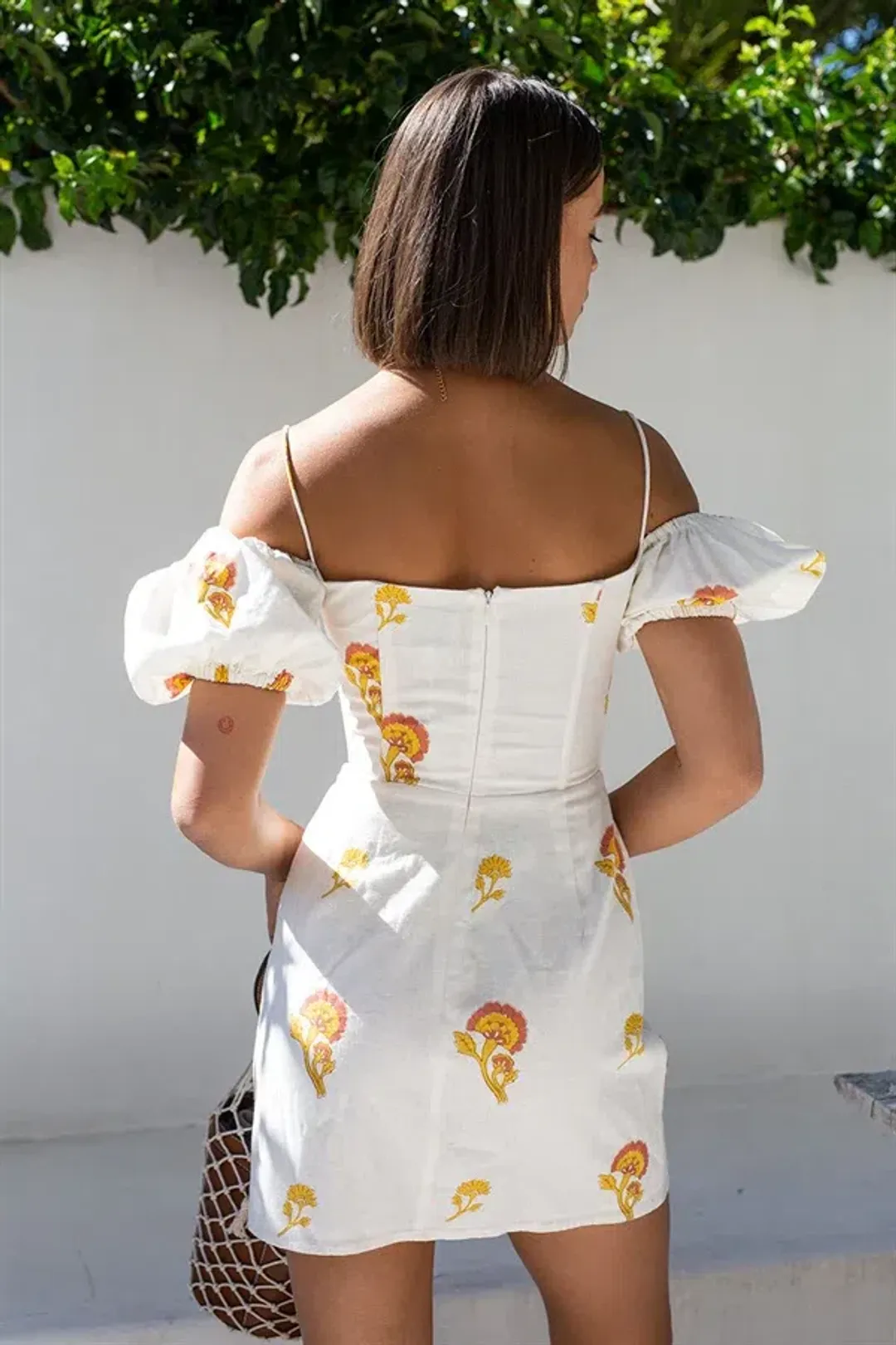 Sabo Skirt Loretta Dress White Size AU 8 for rent on The Volte - main image