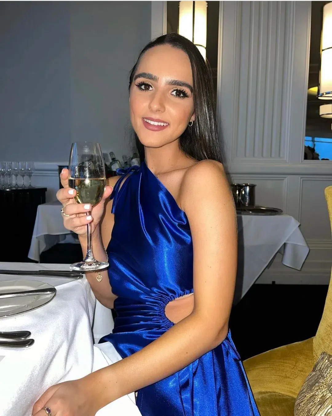 Sonya Moda Nour Moroccan Maxi Blue Size AU 8 for rent on The Volte - main image