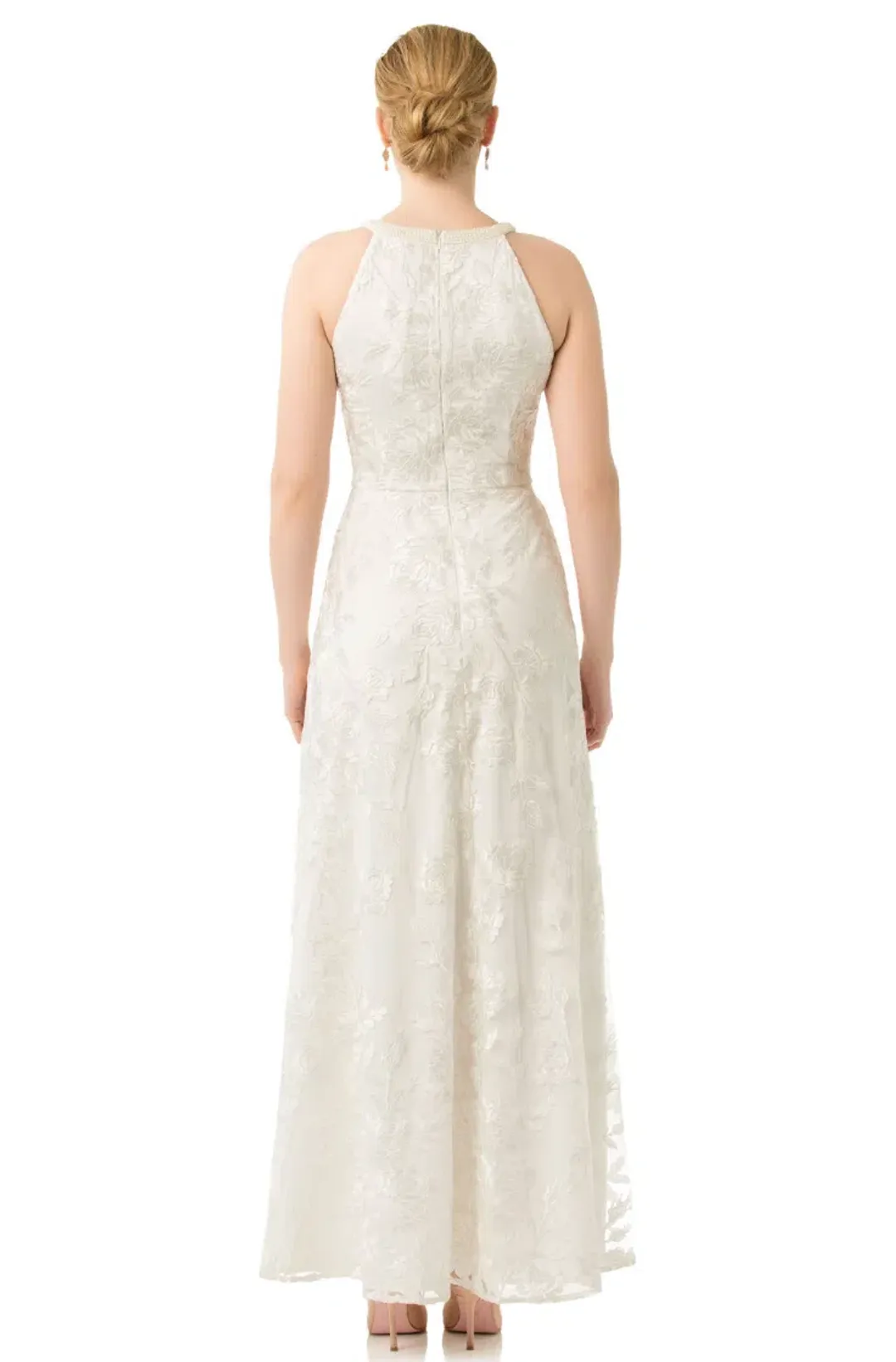 Review Diamonds Are Forever Dress White Size AU 8 for rent on The Volte - main image