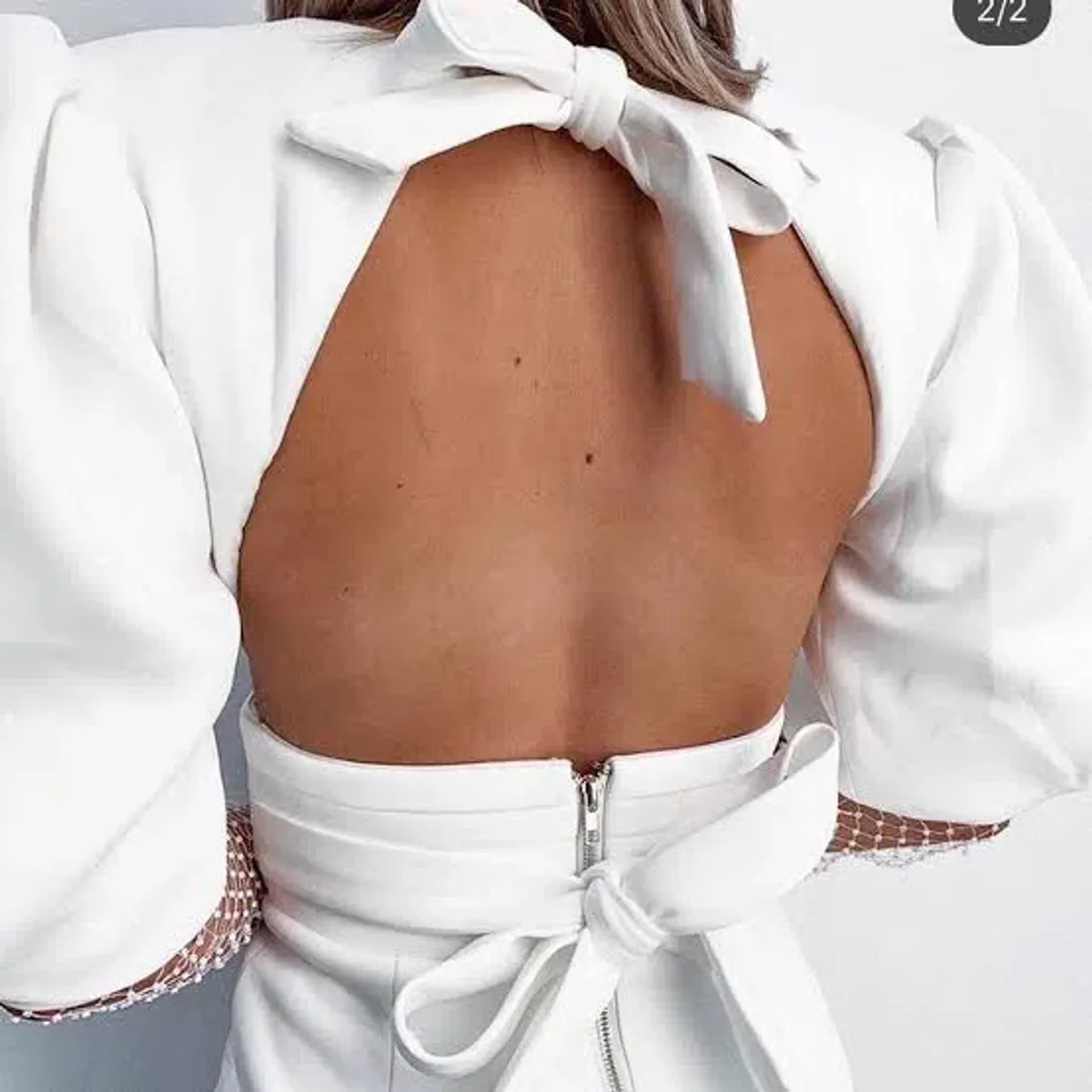 Eliya The Label Gravity Mini Dress White Size L / Au 12 - Image 3