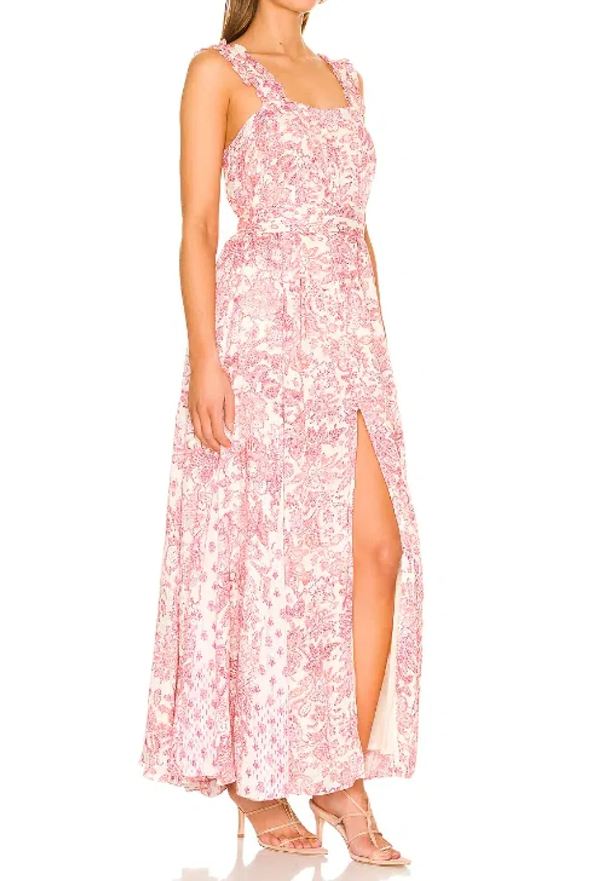 Hemant & Nandita Suki maxi dress pink size 12 - Image 2