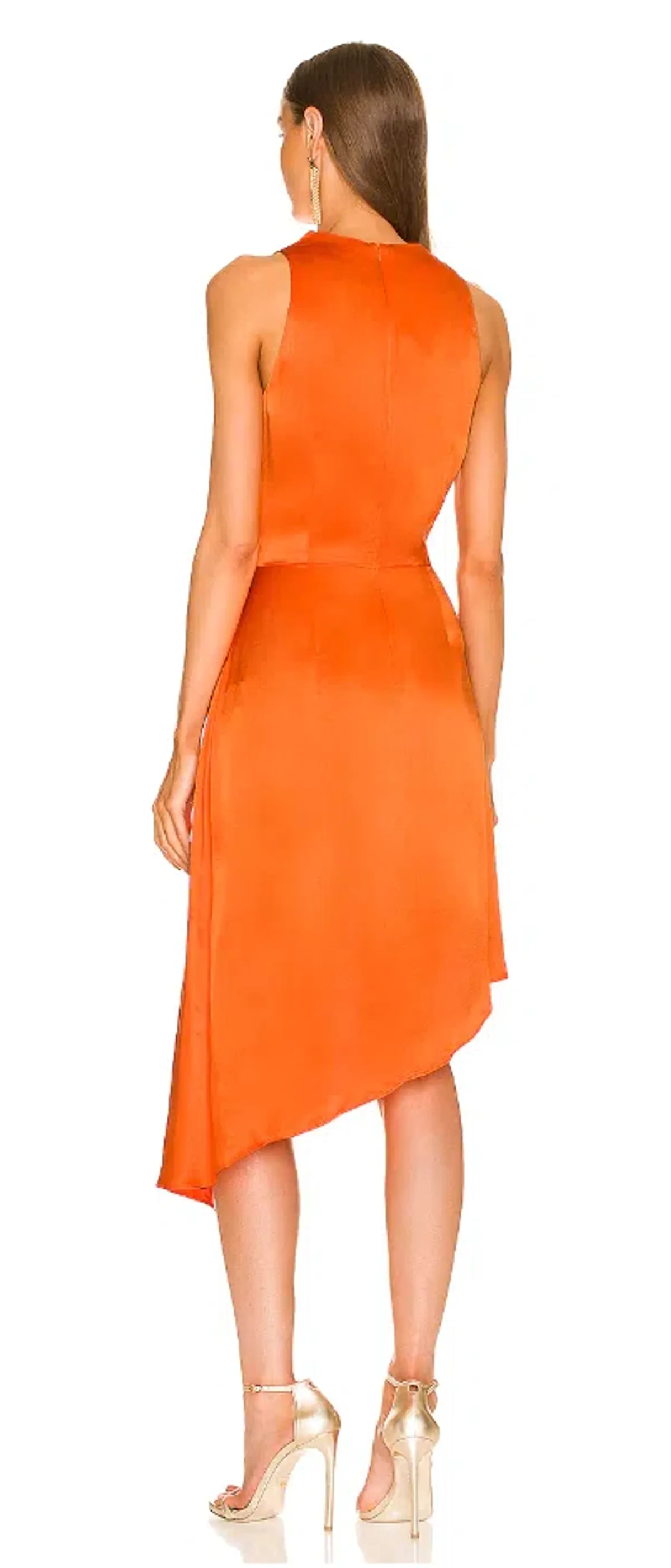 Elliatt Alaia Dress Orange Size AU 6 - Image 3