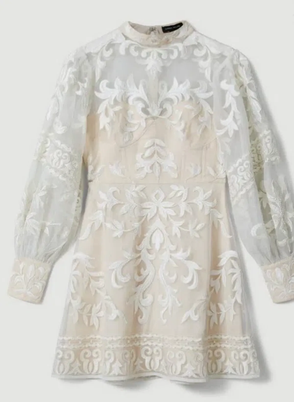 Lydia Millen Baroque Applique mini dress size 12 - Image 2