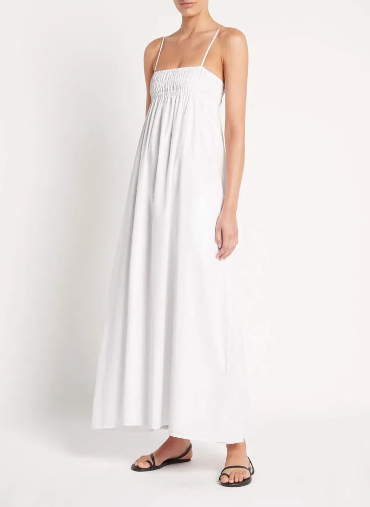 Faithfull the Brand Urtica Maxi Dress White Size 10  - Image 2
