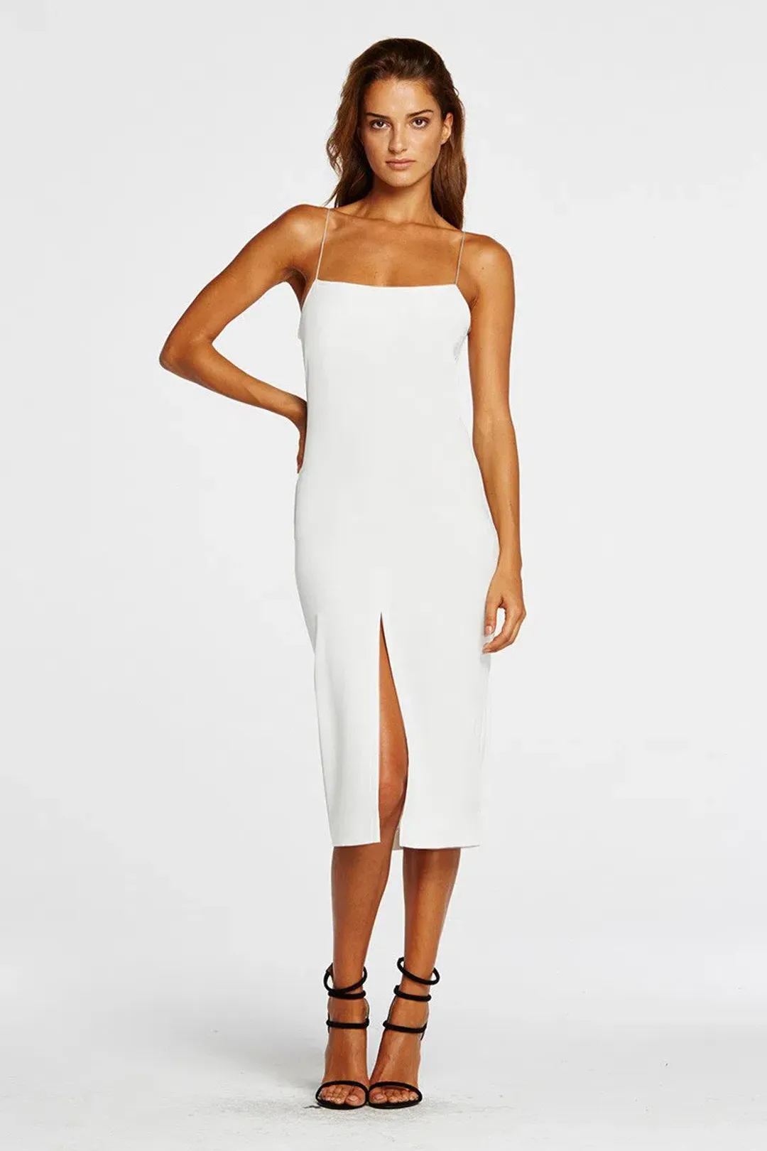 Maurie and Eve Niyol Dress White Size 8 for rent on The Volte - main image