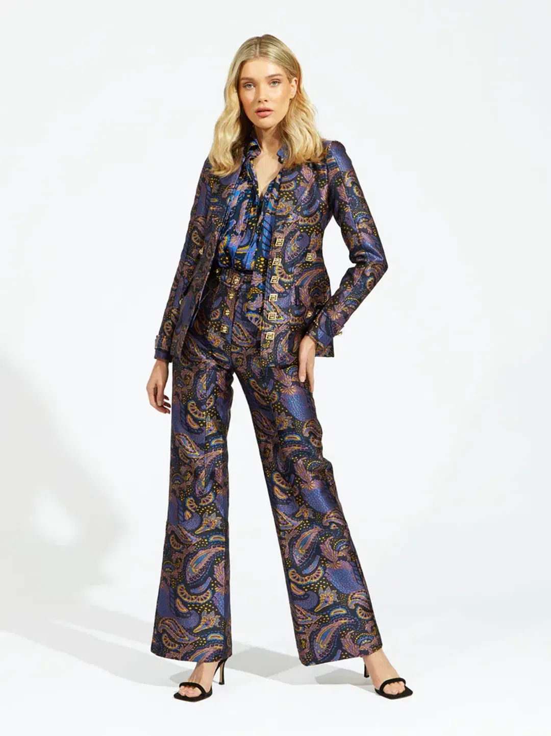 Alice McCall Midnight Hour Two-Piece Suit Paisley Print Size 6 for rent on The Volte - main image