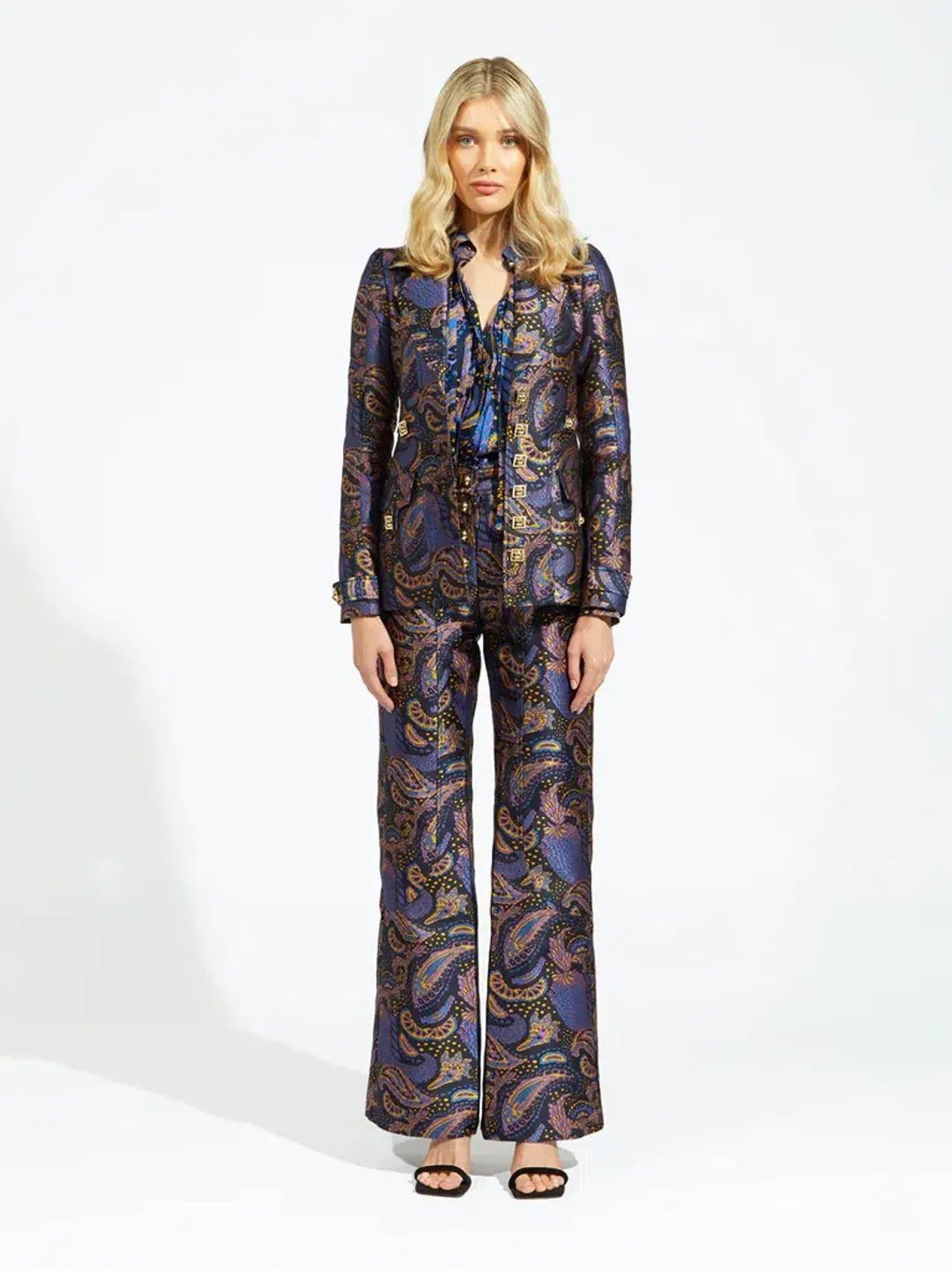 Alice McCall Midnight Hour Two-Piece Suit Paisley Print Size 6 for rent on The Volte - main image