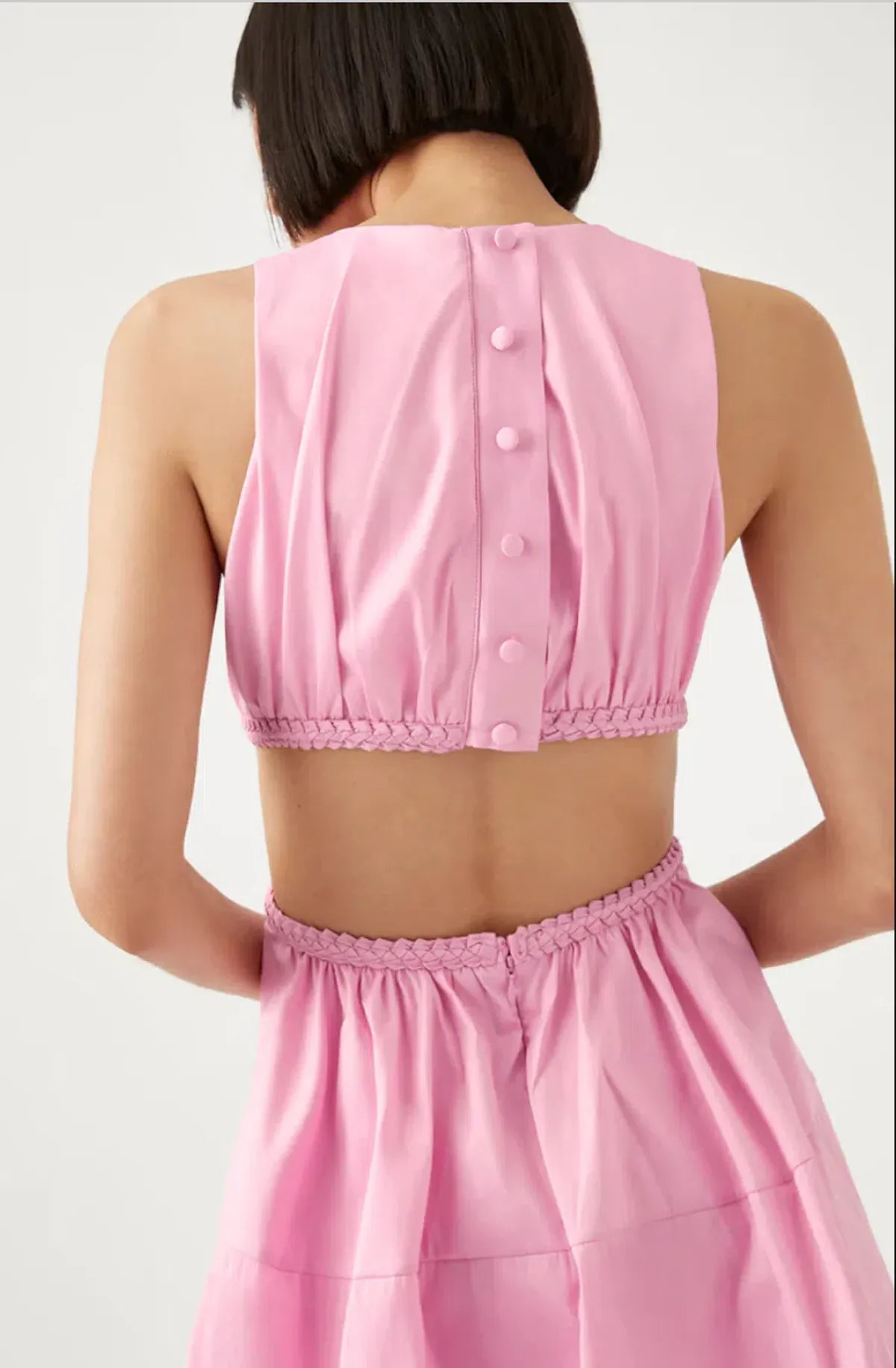 Aje Voyage Mini Dress Pink Size 8  - Image 2