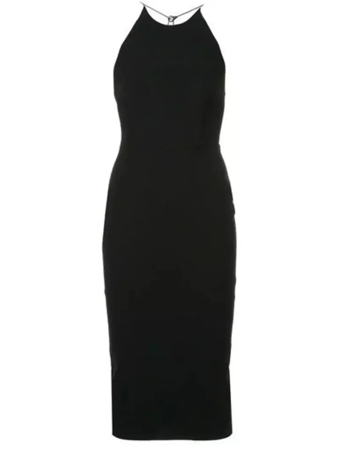 Alex Perry Lila Midi Dress Black Size 10 for rent on The Volte - main image