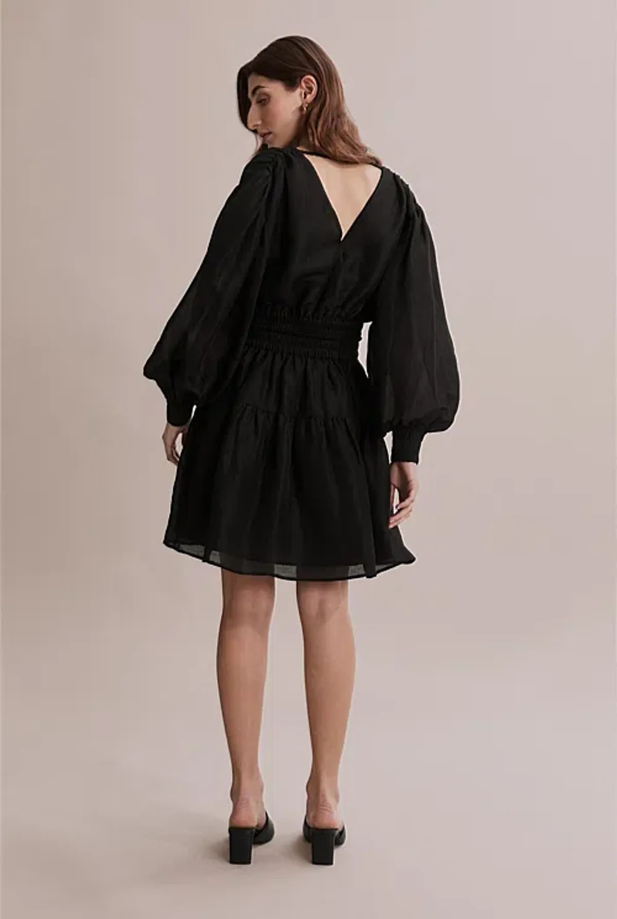 Country Road Gathered Detail Dress - Image 2