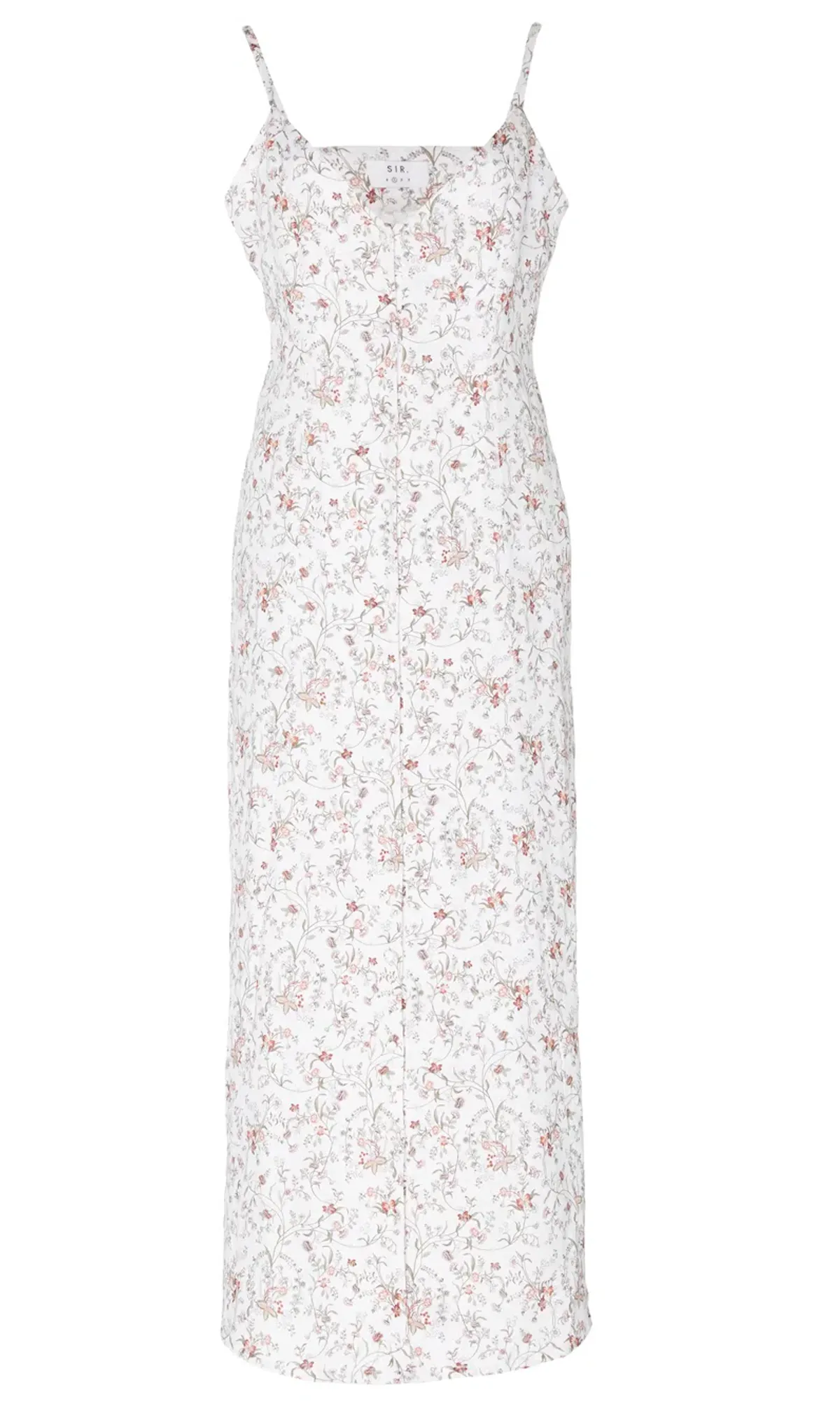 Sir the Label Haisley Linen Midi Dress Floral-Print  Size 6  - Image 4
