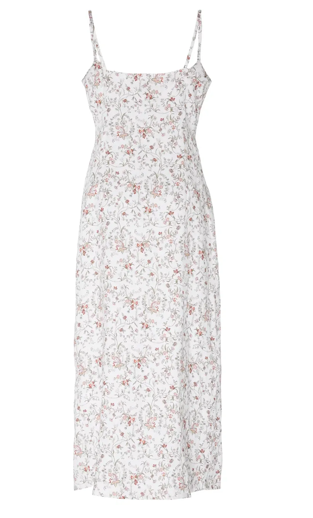Sir the Label Haisley Linen Midi Dress Floral-Print  Size 6  for rent on The Volte - main image
