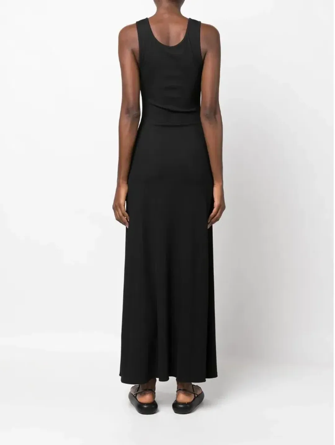 Christopher Esber Polar Orbit Cut-out Maxi Dress Black Size AU 14 for rent on The Volte - main image