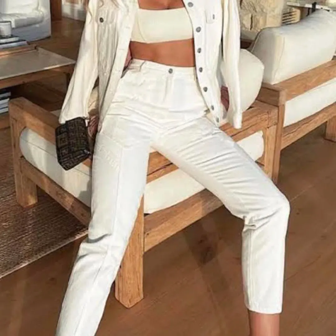 Bec & Bridge Sabine Pant White Size AU 8 for rent on The Volte - main image