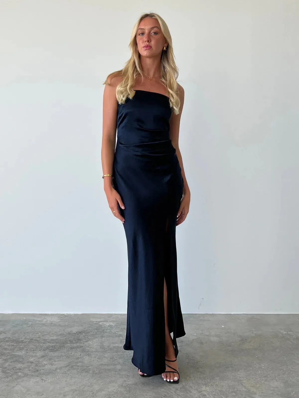 Bec & Bridge The Dreamer Strapless Dress Ink Size 8  - Image 1