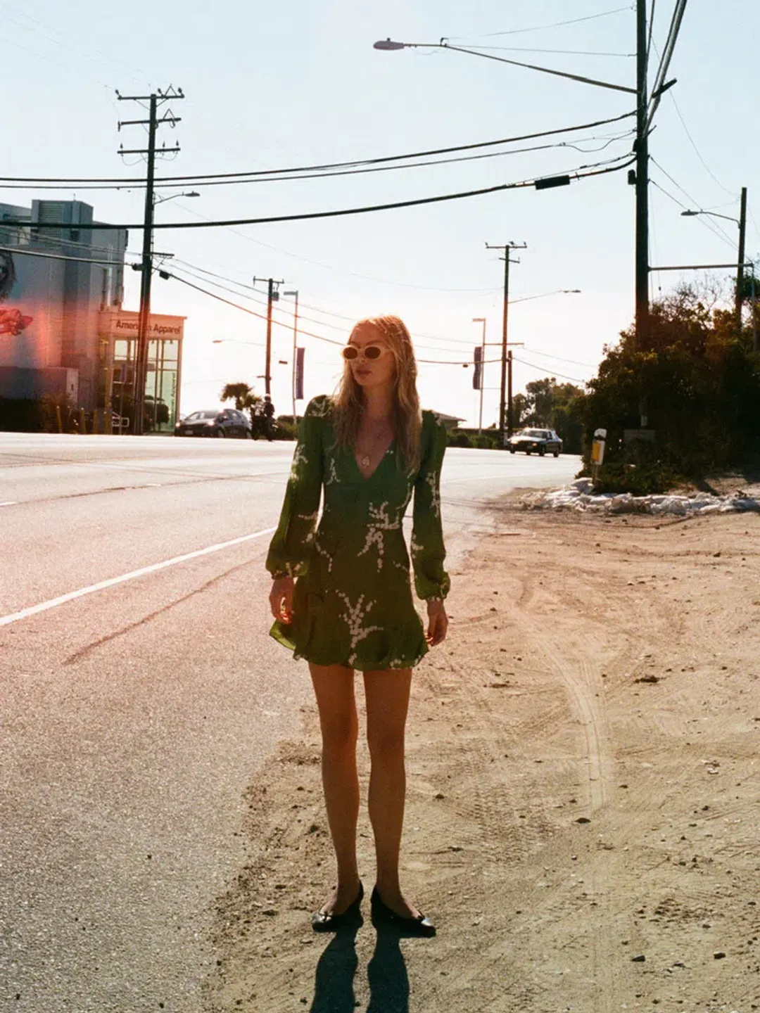 Realisation Par The Kate Dress Green Size 6 for rent on The Volte - main image