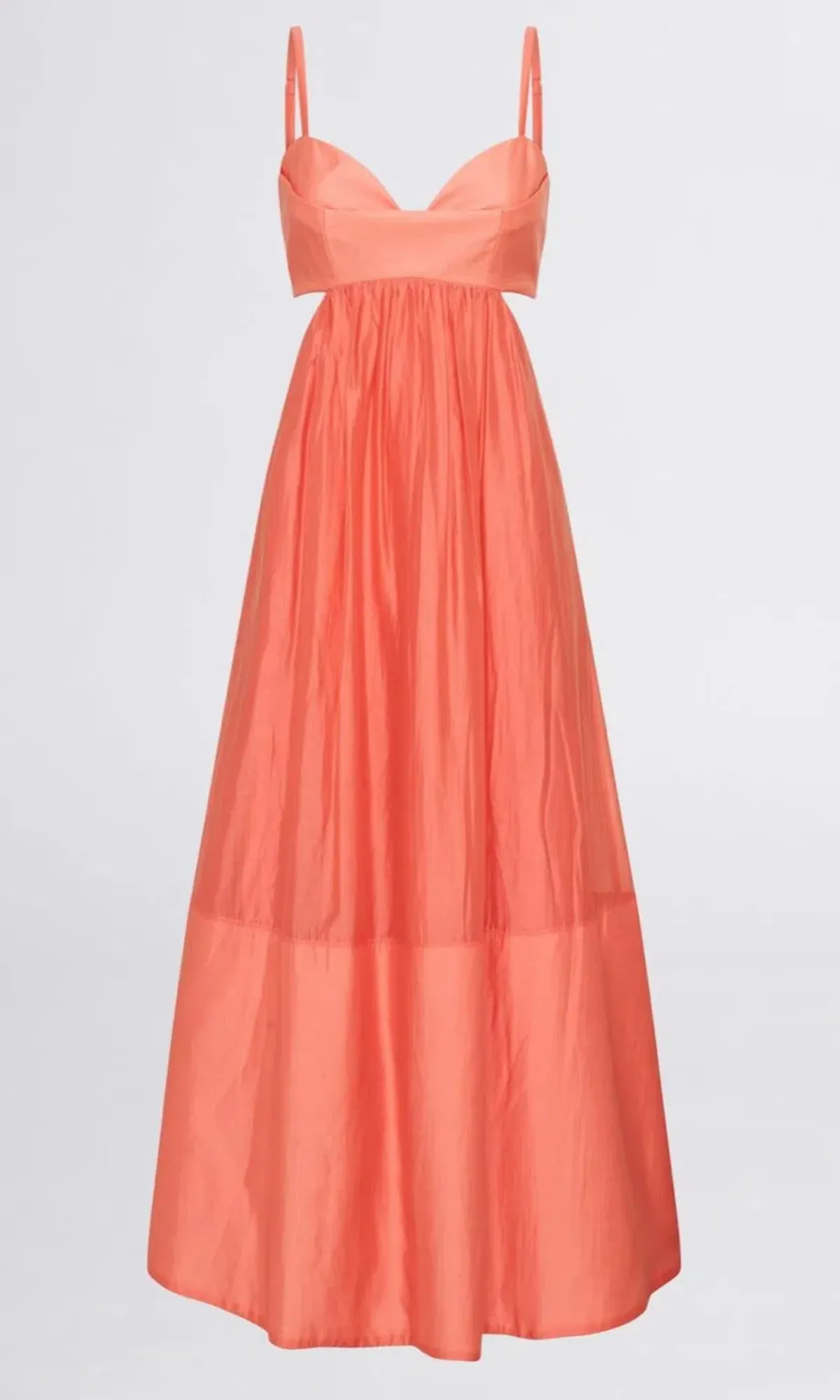 Sheike Grace Midi Dress Peach Size 8 / S - Image 4