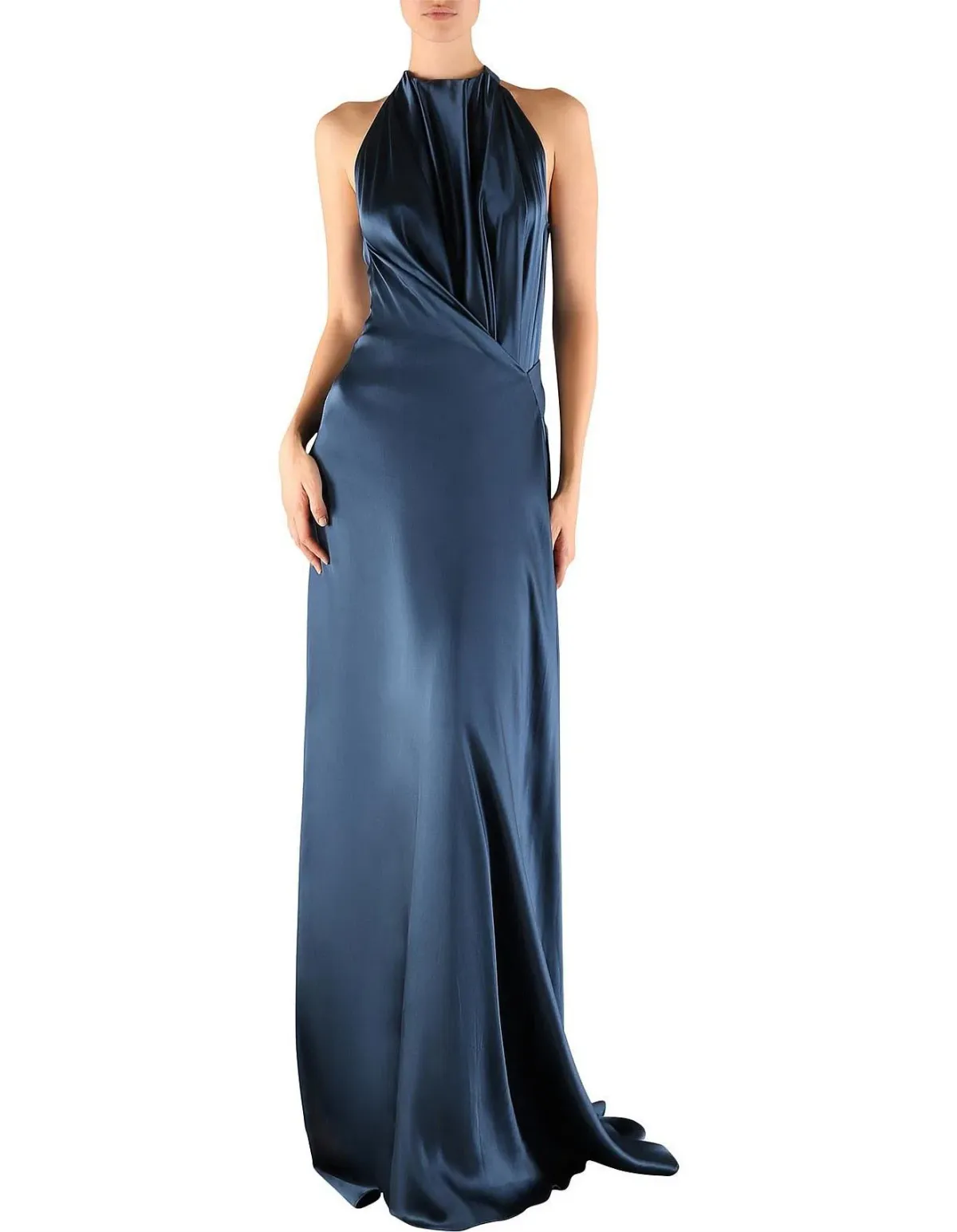 Bianca Spender Isabella Gown Navy Size 6 - Image 1
